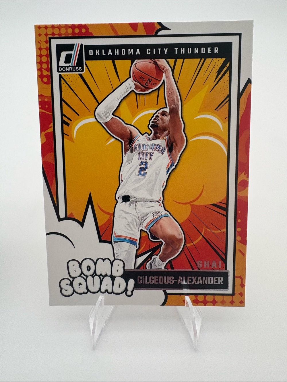 Shai Gilgeous-Alexander Thunder 5-Card Lot 🔥Bomb Squad/Prizm/Revolution/Topps🔥 - Picture 2 of 11